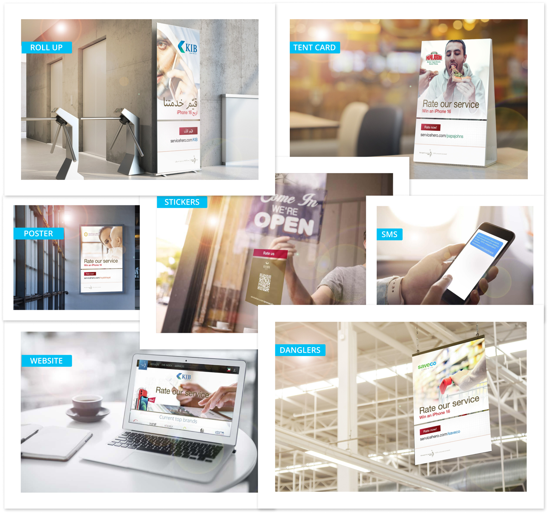 invite reviews through these different ways banner